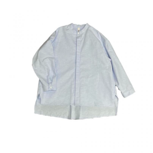 <img class='new_mark_img1' src='https://img.shop-pro.jp/img/new/icons14.gif' style='border:none;display:inline;margin:0px;padding:0px;width:auto;' />25ssMOUN TEN. ޥƥ / oxford no collar shirt(organic cotton)saxe