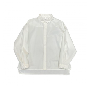 <img class='new_mark_img1' src='https://img.shop-pro.jp/img/new/icons14.gif' style='border:none;display:inline;margin:0px;padding:0px;width:auto;' />25ssMOUN TEN. ޥƥ / stretch typewriter wide shirt white