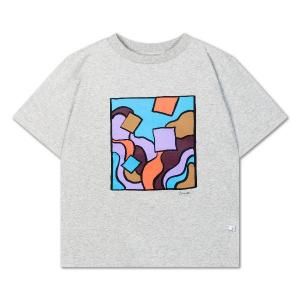 <img class='new_mark_img1' src='https://img.shop-pro.jp/img/new/icons14.gif' style='border:none;display:inline;margin:0px;padding:0px;width:auto;' />25ssRepose AMS / Tee Shirt Light Mixed Grey