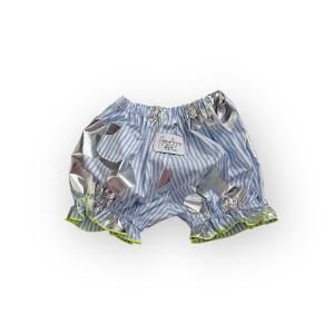 <img class='new_mark_img1' src='https://img.shop-pro.jp/img/new/icons14.gif' style='border:none;display:inline;margin:0px;padding:0px;width:auto;' />babyfrankygrow ե󥭡 / ORG.Pt Frill Bloomers / BLUE STRIPE-SILVER