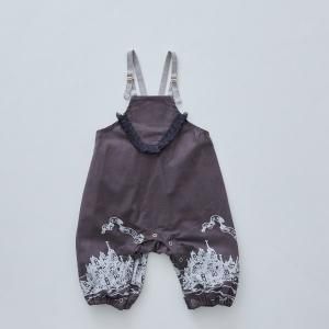 <img class='new_mark_img1' src='https://img.shop-pro.jp/img/new/icons14.gif' style='border:none;display:inline;margin:0px;padding:0px;width:auto;' />25SSeLfinFolk եե륯 / ElfHeim Rompers / charcoal gray