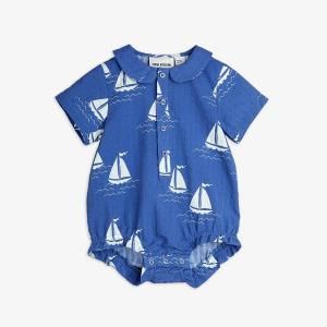 25SSminirodini ߥ˥ǥ / SAILING BOATS WOVEN BODYSUIT 