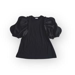<img class='new_mark_img1' src='https://img.shop-pro.jp/img/new/icons14.gif' style='border:none;display:inline;margin:0px;padding:0px;width:auto;' />2025ssfrankygrow ե󥭡/ WAVE CUT SLEEVES TEE  F2 / BLACK-BLACK
