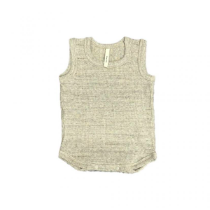 BabyMOUN TEN. ޥƥ / eco rib tanktop Heather Gray