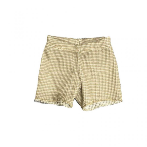 BabyMOUN TEN. ޥƥ / bicolor waffle shorts  Sand Ecru