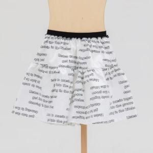 <img class='new_mark_img1' src='https://img.shop-pro.jp/img/new/icons14.gif' style='border:none;display:inline;margin:0px;padding:0px;width:auto;' />25ssfolkmade եᥤ / poem print split skirt OffWhiteBlack