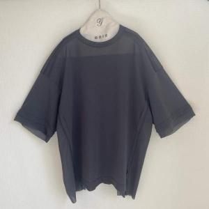 <img class='new_mark_img1' src='https://img.shop-pro.jp/img/new/icons14.gif' style='border:none;display:inline;margin:0px;padding:0px;width:auto;' />25ssGRIS  / Mesh cut off tee Charcoal						