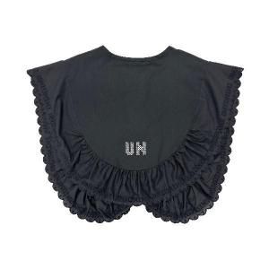 <img class='new_mark_img1' src='https://img.shop-pro.jp/img/new/icons14.gif' style='border:none;display:inline;margin:0px;padding:0px;width:auto;' />25ssUNIONINI ˥ˡ / cross-stitch lace big collar Black