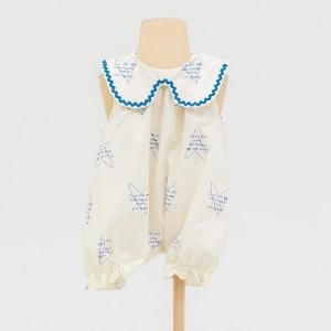 <img class='new_mark_img1' src='https://img.shop-pro.jp/img/new/icons14.gif' style='border:none;display:inline;margin:0px;padding:0px;width:auto;' />25ssfolkmade եᥤ / heart song rompers ٥ӡѡ ivoryblue
