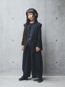 <img class='new_mark_img1' src='https://img.shop-pro.jp/img/new/icons14.gif' style='border:none;display:inline;margin:0px;padding:0px;width:auto;' />25ssGRIS BLACK ֥å / No sleeve jacket
							