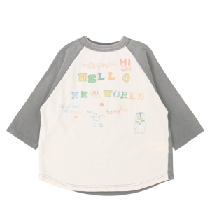 <img class='new_mark_img1' src='https://img.shop-pro.jp/img/new/icons14.gif' style='border:none;display:inline;margin:0px;padding:0px;width:auto;' />25awDENIM DUNGAREE ǥ˥ॢɥ󥬥꡼  / Vintage Cotton Jersey HELLO Long Sleeve Tee