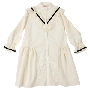 <img class='new_mark_img1' src='https://img.shop-pro.jp/img/new/icons14.gif' style='border:none;display:inline;margin:0px;padding:0px;width:auto;' />25awDENIM DUNGAREE ǥ˥ॢɥ󥬥꡼  / Loan Lacy Dress