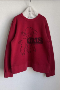 <img class='new_mark_img1' src='https://img.shop-pro.jp/img/new/icons14.gif' style='border:none;display:inline;margin:0px;padding:0px;width:auto;' />25awGRIS  / Standard Sweat BURGUNDY