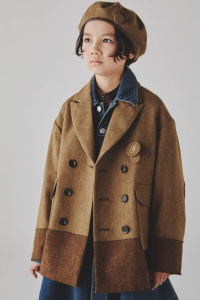 <img class='new_mark_img1' src='https://img.shop-pro.jp/img/new/icons14.gif' style='border:none;display:inline;margin:0px;padding:0px;width:auto;' />25awGRIS  / Double breasted jacket KHAKI MIX