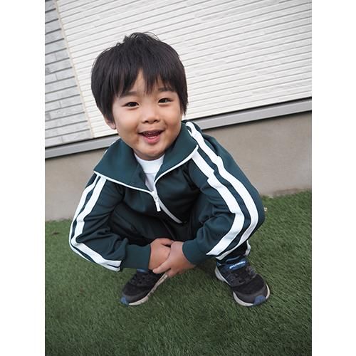 キッズサイズ 芋ジャージ 上着 深緑 芋ジャージ専門の一丁目クラブ キッズサイズ 芋ジャージ 上着 深緑 芋ジャージ専門の一丁目クラブ