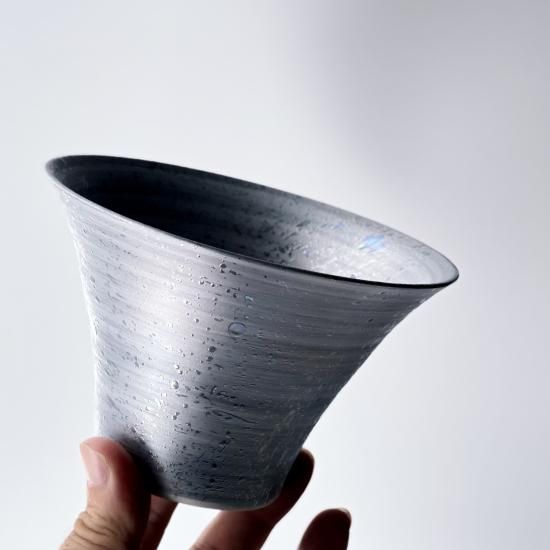 いれこ鉢ラスターグレー 波佐見焼