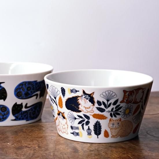 Orie -猫と花の器- マルチカップ（全2種） | 美濃焼 - 梅陶器