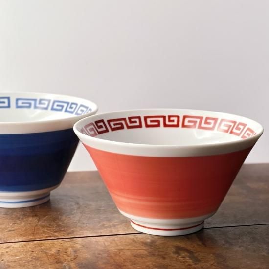 ラーメン丼 レトロ中華ナルトラーメン丼 | 梅陶器