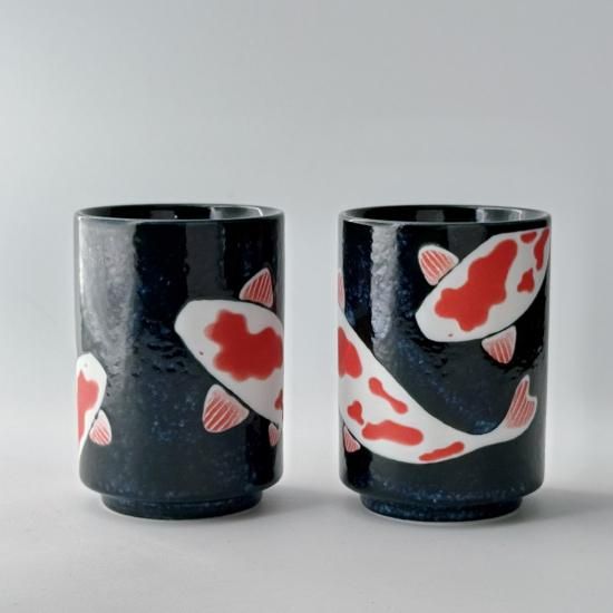 錦鯉 Nishiki Goi 美濃焼 - 梅陶器