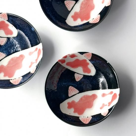 錦鯉 Nishiki Goi 美濃焼 - 梅陶器