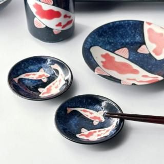 錦鯉 Nishiki Goi 美濃焼 - 梅陶器