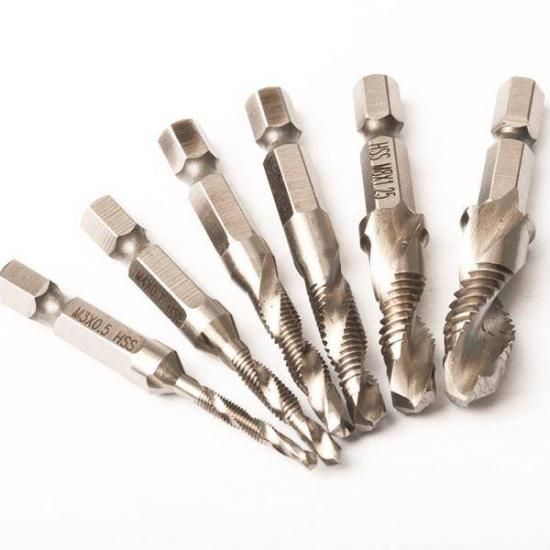 �ɥ��ӥå� ���å� �ġ��� ���� �ͥ��ڤ� 6�� ϻ�� HSS ��ȥ�å��ץ饰 M3 M4 M5 