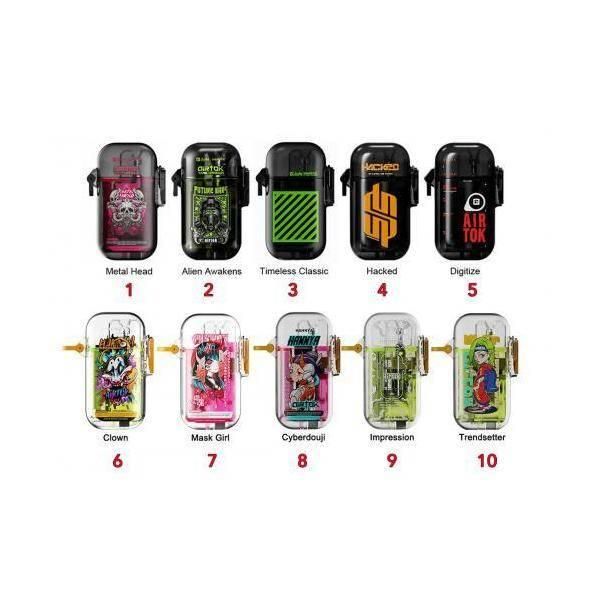 �̼� �٥��ץ롼����� Vapelustion Airtok �ݥåɥ�åȥ��å� 6  8Cyberdouji