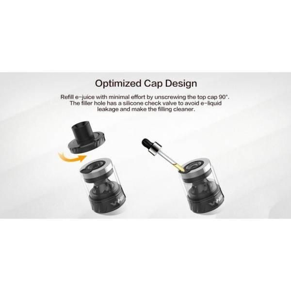 �桼������ �ۥ��2 Uwell Whirl II ���� ���ȥޥ����� 3.5ml 510����å� �֥�å�