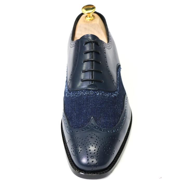 CHARLES JOURDAN ウイングチップ コンビシューズ US8 革靴 - 靴 CHARLES JOURDAN ウイングチップ コンビシューズ US8 革靴 - 靴
