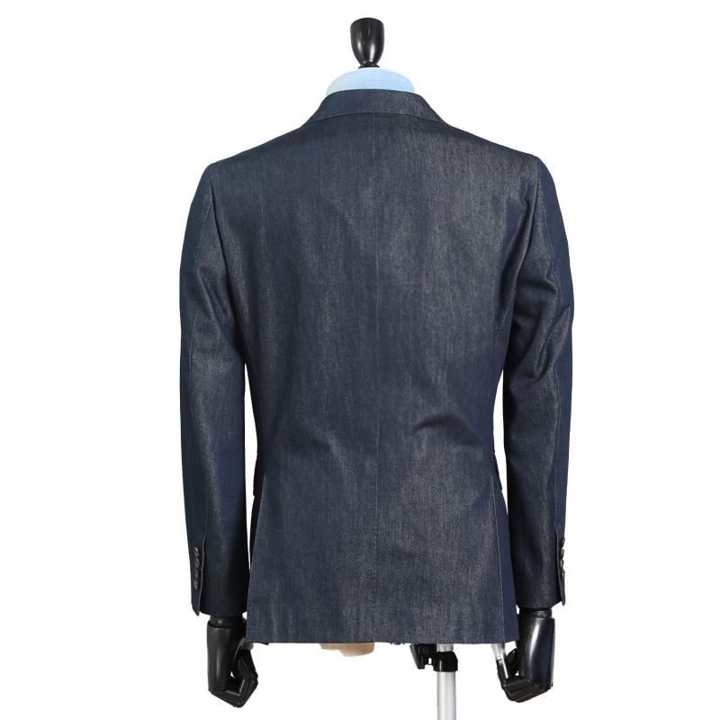 国産デニム・日本製デニム シルクデニムスーツ【Silk】 - デニムスーツ