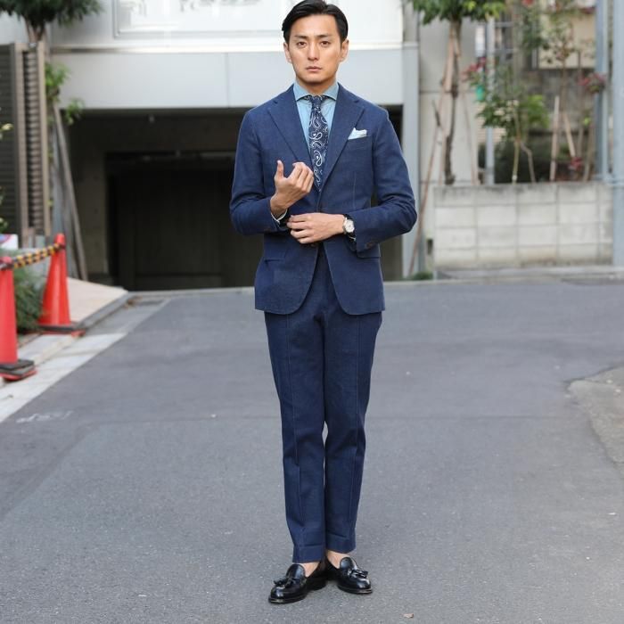 国産デニム・日本製デニム デニムスーツ色落ちしないデニム 国産デニム・日本製デニム デニムスーツ色落ちしないデニム