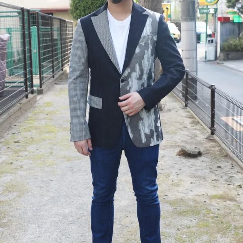 Harrodsストレッチデニムスーツ 10ozストレッチデニム／カツラギシャツジャケット | ジム