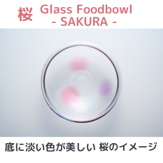 ڸͽGlass Foodbowl/  -SAKURA- /饹