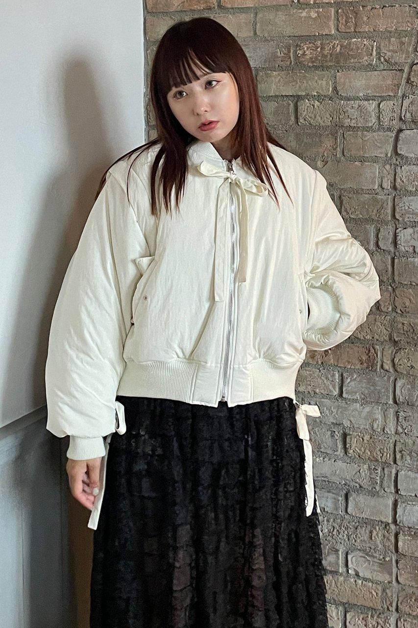 cullni クルニ リボン タイ ボウタイ シャツ ホワイト