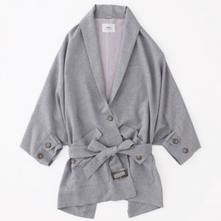 Stole coat<br/>/Gray