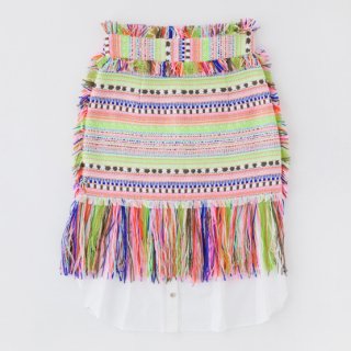 Fancy tweed skirt<br/>/Mix