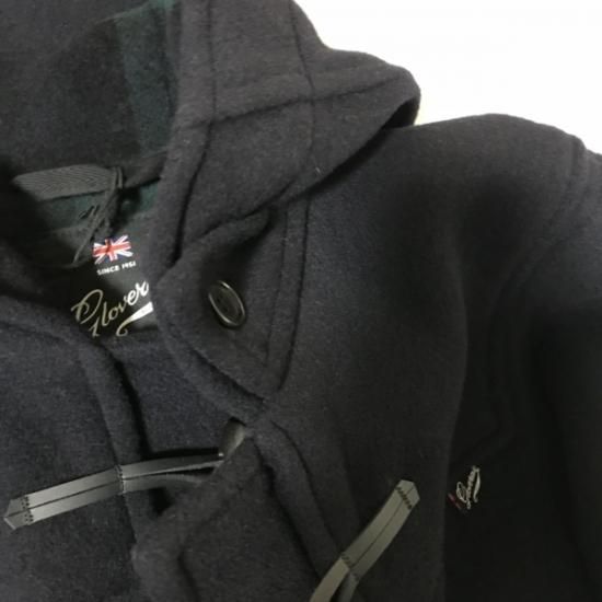 ロング丈 (3512)/ ダッフルコート/ネイビーブラックウォッチ ロング丈 (3512)/ ダッフルコート/ネイビーブラックウォッチ
