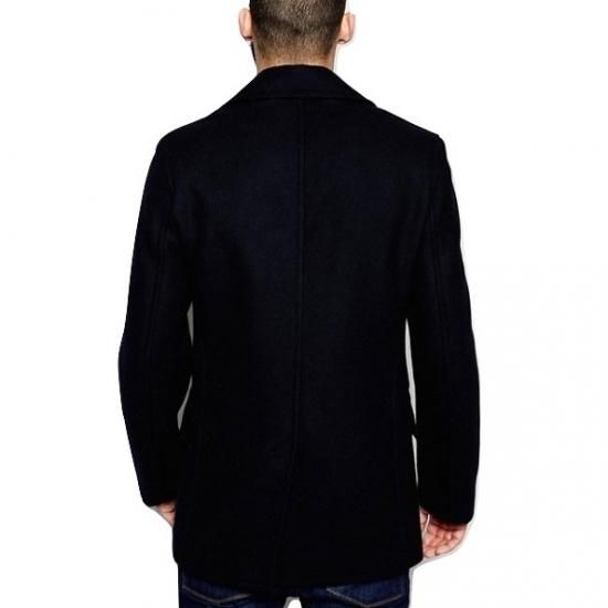 チャーチル（Churcill7690-EM） /ブラック/メンズ ピーコート