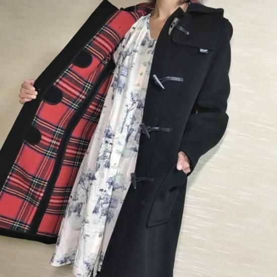 ロング丈 (4330CT)/ブラック/レディース ダッフルコート ロング丈 (4330CT)/ブラック/レディース ダッフルコート