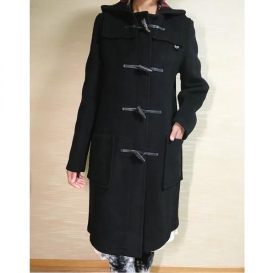 ロング丈 (4330CT)/ブラック/レディース ダッフルコート ロング丈 (4330CT)/ブラック/レディース ダッフルコート