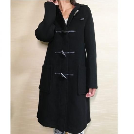 ロング丈 (4330CT)/ブラック/レディース ダッフルコート ロング丈 (4330CT)/ブラック/レディース ダッフルコート