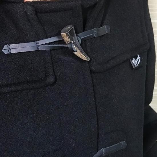 ロング丈 （4330CT）/ブラック/レディース ダッフルコート