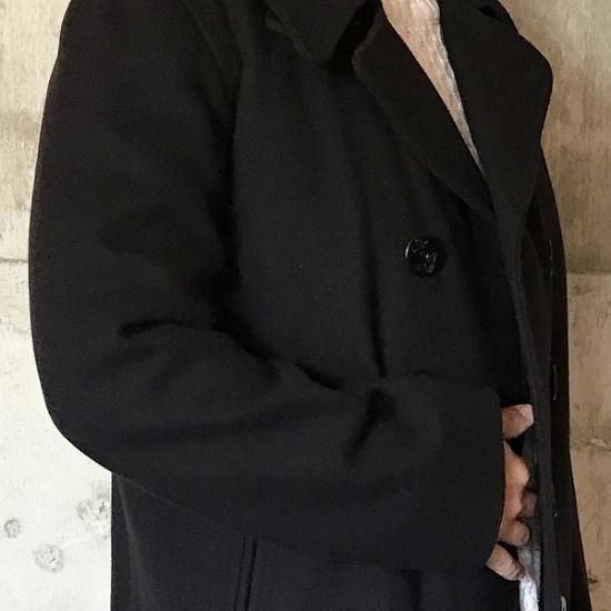 GLOVERALL MC7690/EM CHURCHILL Reefer Coat NAVY