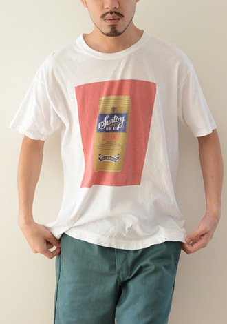 90年代 ジャパン ヴィンテージ サントリー ビール Tシャツ 90s Japan 