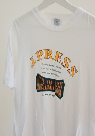 80～90年代 ヴィンテージ J.PRESS プリント Tシャツ 80～90s Vintage 