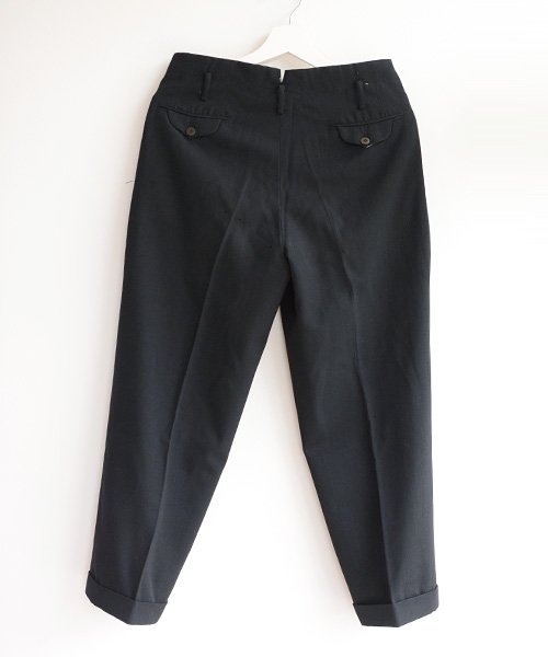 スラックス ヴィンテージ 50年代 ウール スーツ パンツ 黒 ジャパン 
