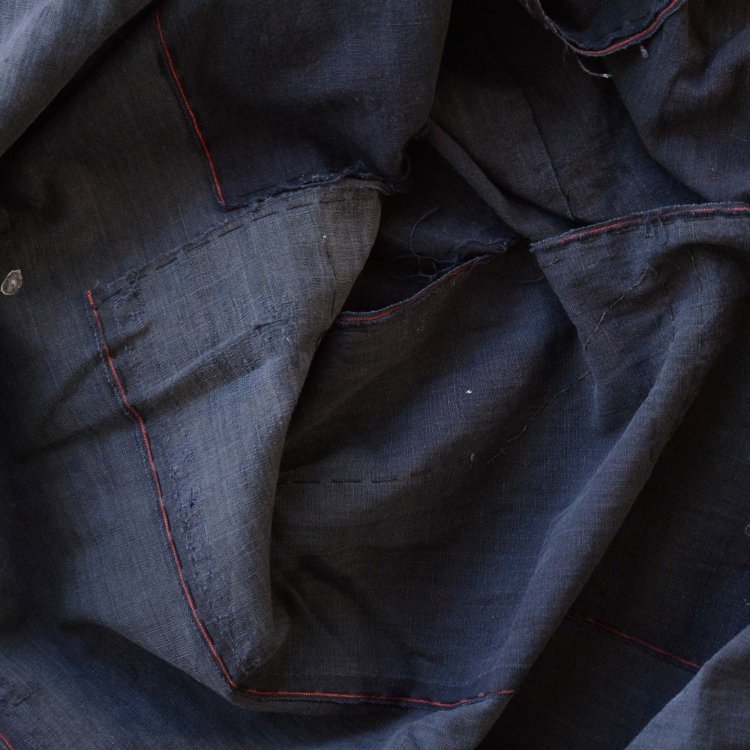  古布 木綿 つぎはぎ 襤褸 ジャパンヴィンテージ ファブリック テキスタイル 昭和 | Japanese Fabric Cotton Vintage Boro Cloth