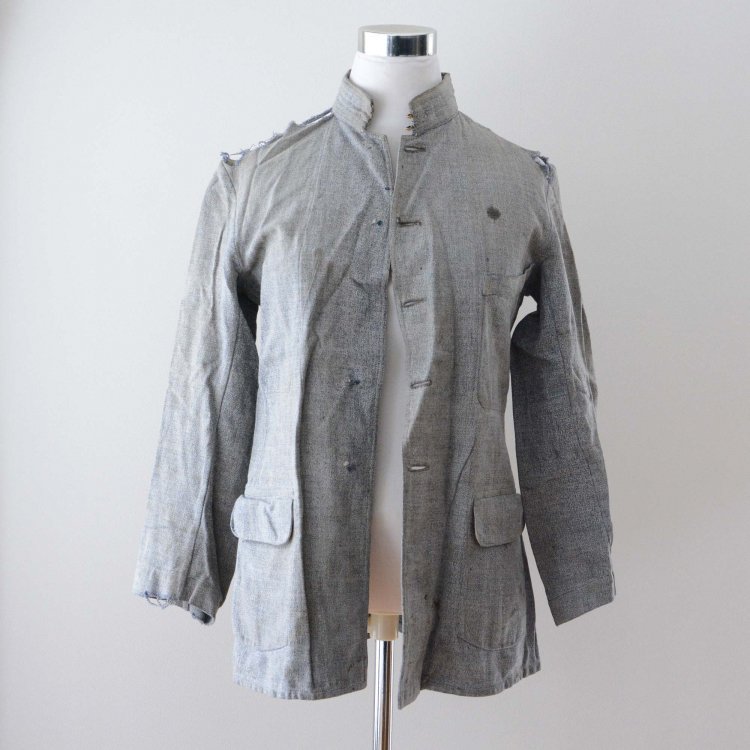 <img class='new_mark_img1' src='https://img.shop-pro.jp/img/new/icons61.gif' style='border:none;display:inline;margin:0px;padding:0px;width:auto;' />学生服 農業学校 国民服 ジャパンヴィンテージ 40年代 WW2 | School Uniform Jacket Japanese Vintage Clothing 40s
