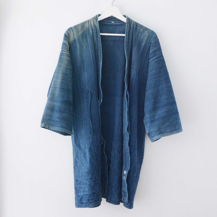 剣道着 藍染 刺し子 木綿 ジャパンヴィンテージ 日本製 | Kendo Jacket Sashiko Fabric Jacket Made in Japan Vintage
