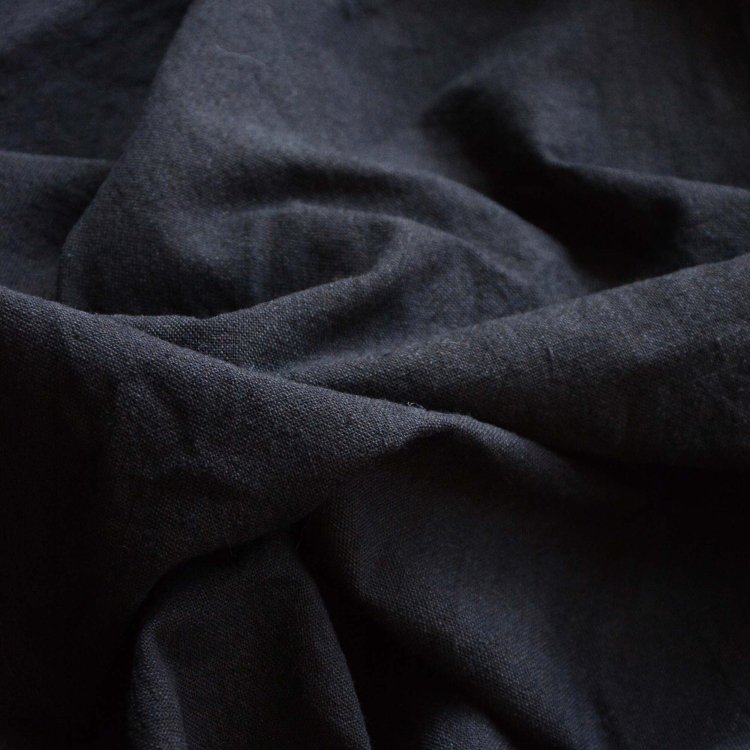  古布 木綿 風呂敷 黒 ジャパンヴィンテージ ファブリック テキスタイル | Japanese Fabric Vintage Furoshiki Wrapping Cloth Cotton Black